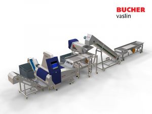 Bucher Vaslin Delta Vistalys Sorting Reception Line